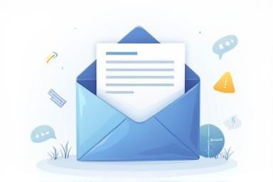 Stylish envelope or email icon illustration